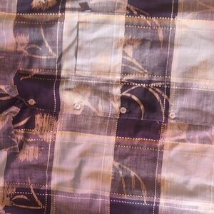 Mens Koman Jeans Button Down Short Sleeve shirt front‎ pocket. Casual/ work XL